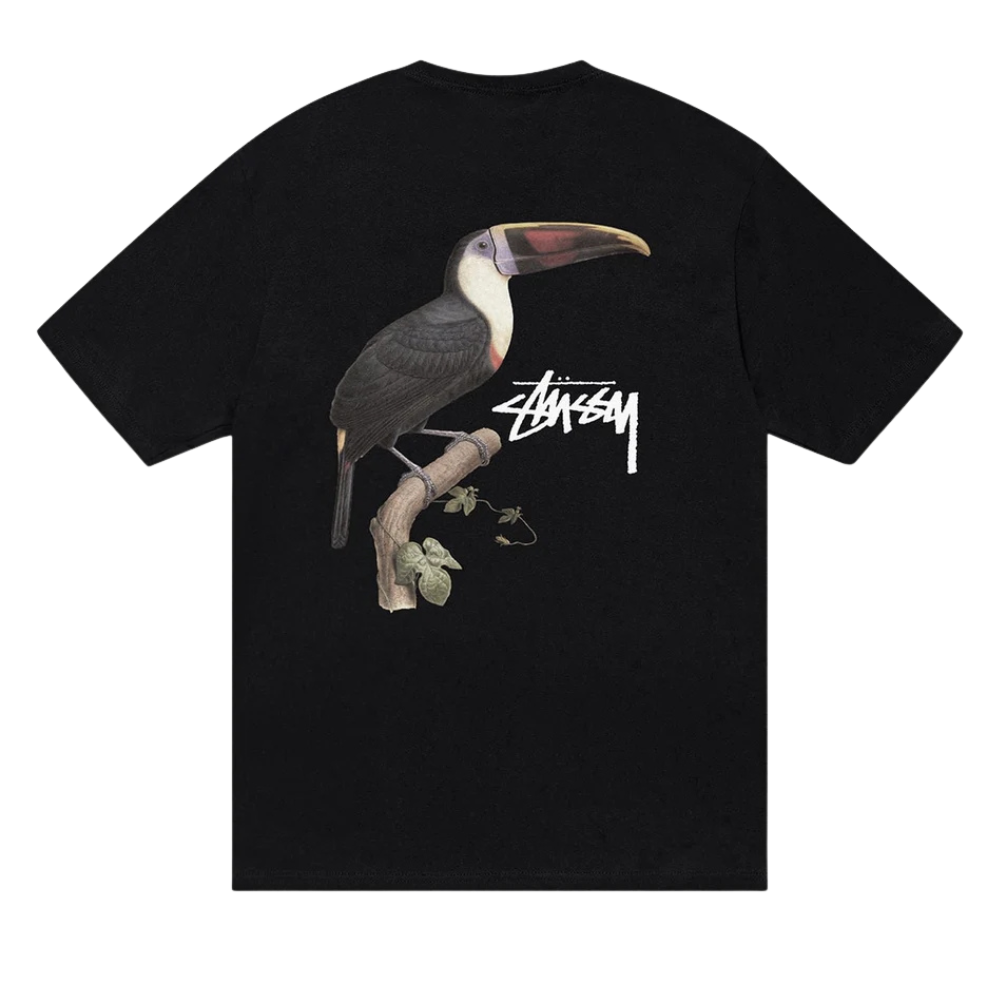 Stüssy Toucan Tee 'Black' (FW24)