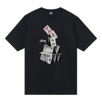 Stüssy House of Cards Tee Black