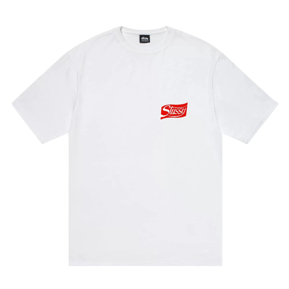 Stüssy Soda Can Tee White