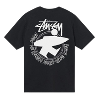 Stüssy Beach Roots Pigment Dyed Tee Black (SS22)