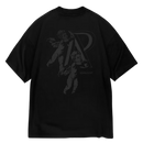 Represent Cherub Initial T-Shirt Jet Black