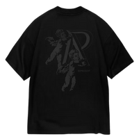 Represent Cherub Initial T-Shirt Jet Black