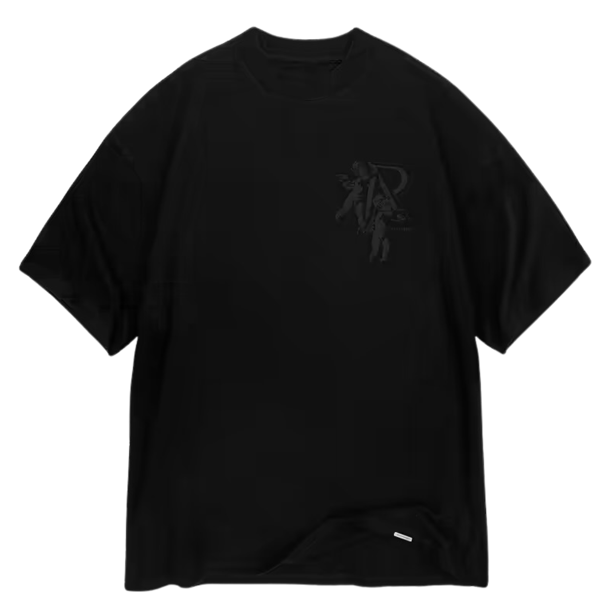 Represent Cherub Initial T-Shirt Jet Black