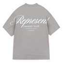 Represent Owners Club Script T-Shirt Slate