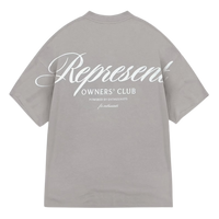 Represent Owners Club Script T-Shirt Slate