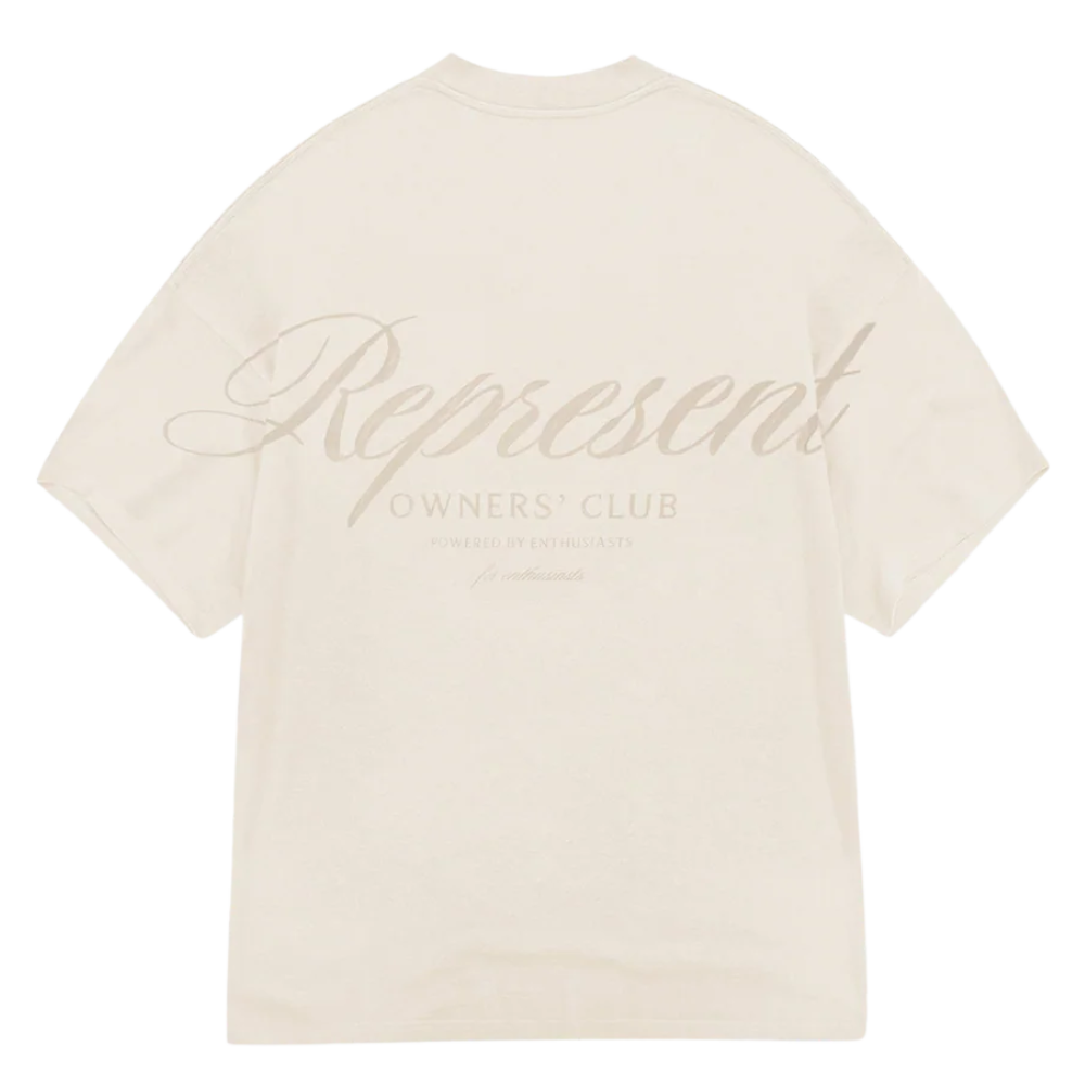 Represent Owners Club Script T-Shirt Island Fossil