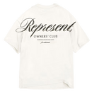 Represent Owners Club Script T-Shirt Flat White