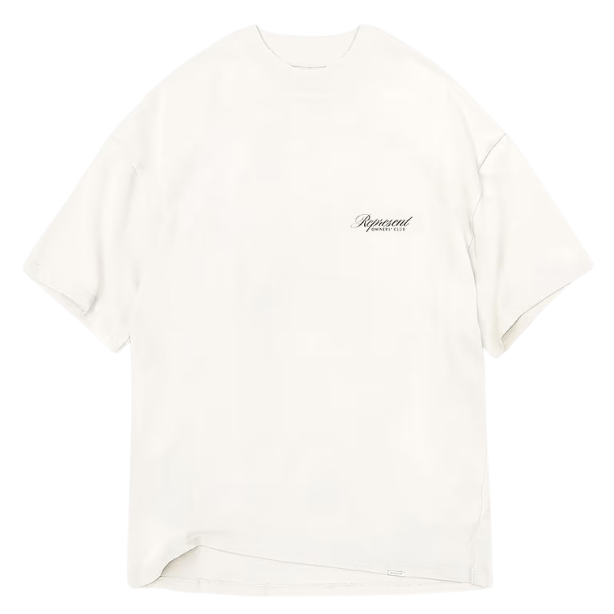 Represent Owners Club Script T-Shirt Flat White