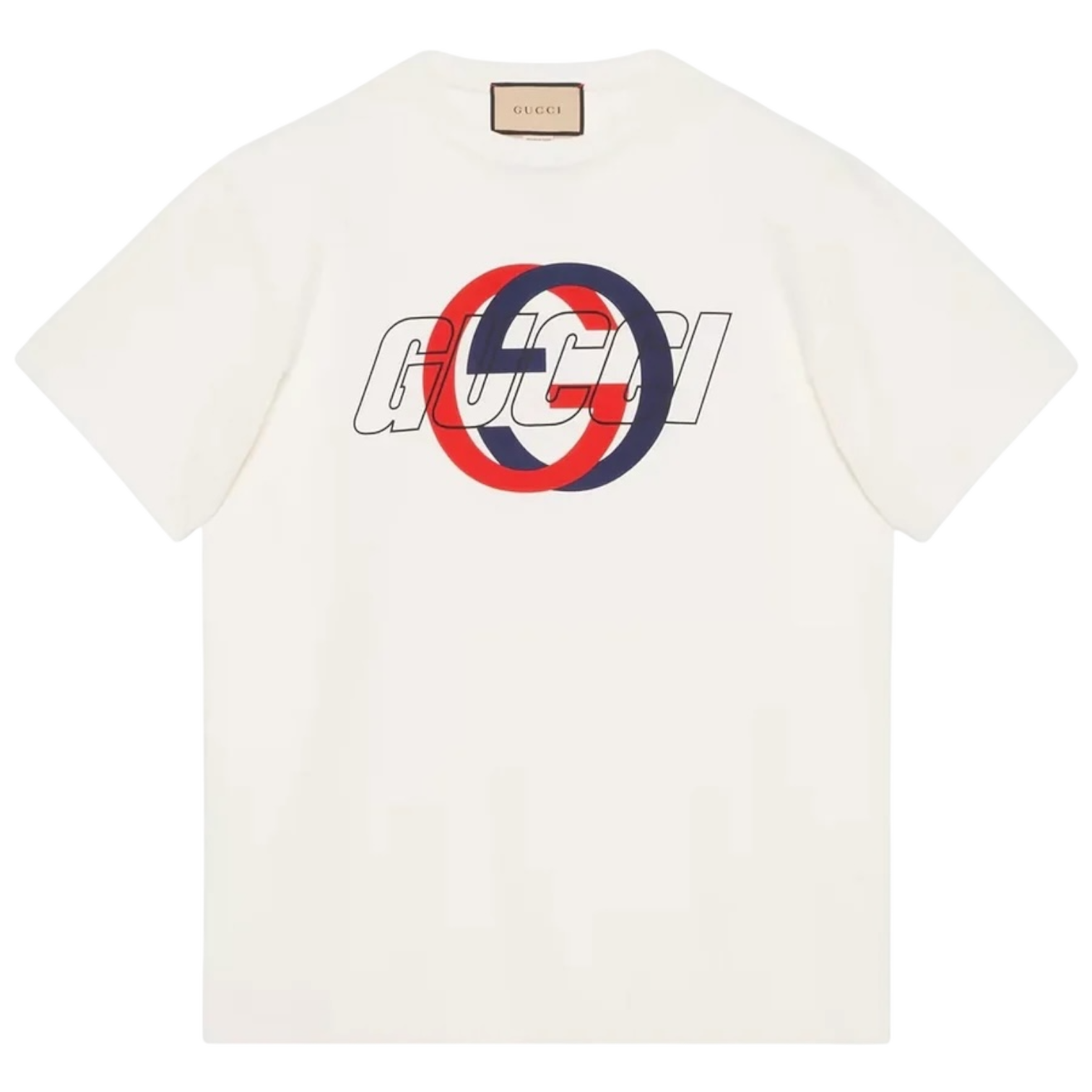 Gucci Cotton Jersey Printed T-Shirt ‘Off White’