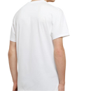 Loewe Anagram Blue Embroidered Logo on White T-Shirt