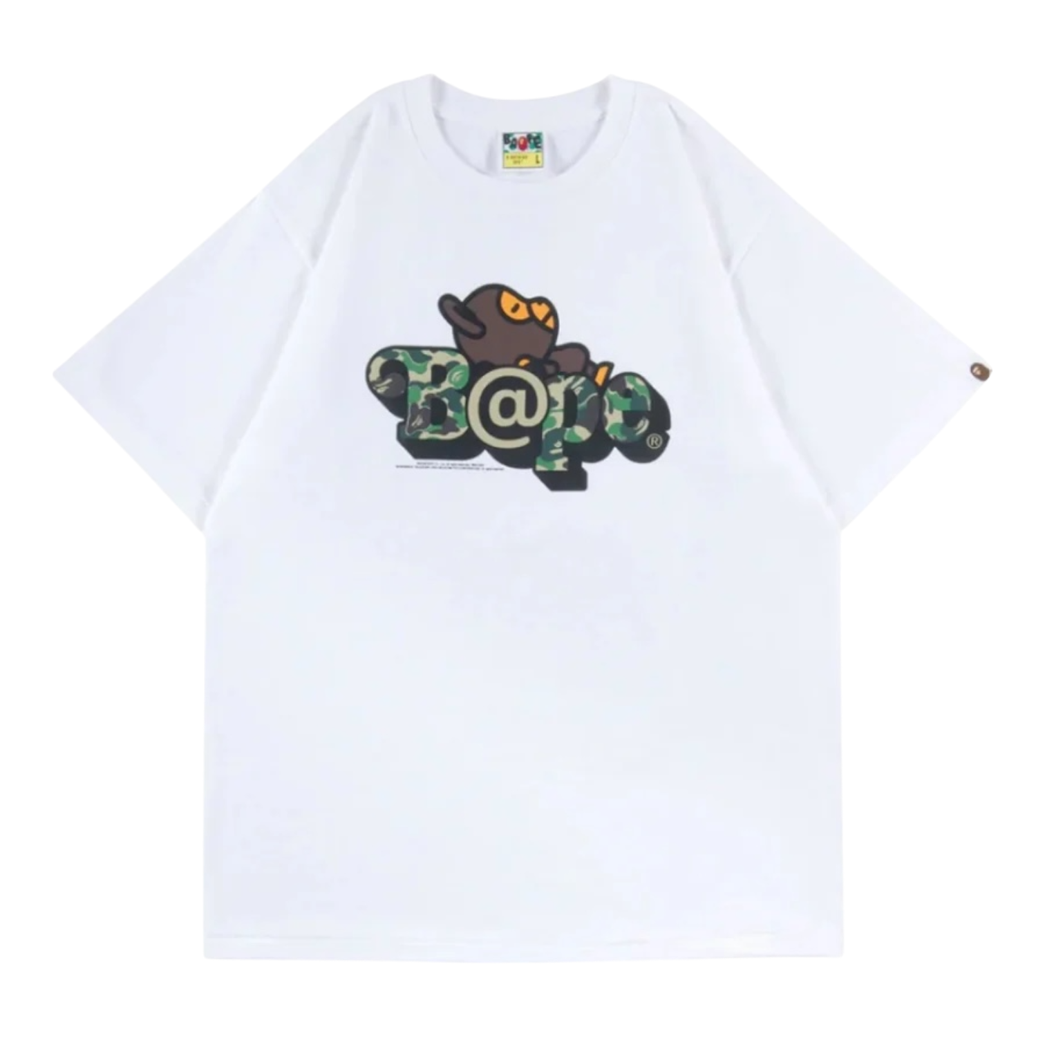 MEDICOM TOY x A BATHING APE Baby Milo on BAPE 2024 Beartee White