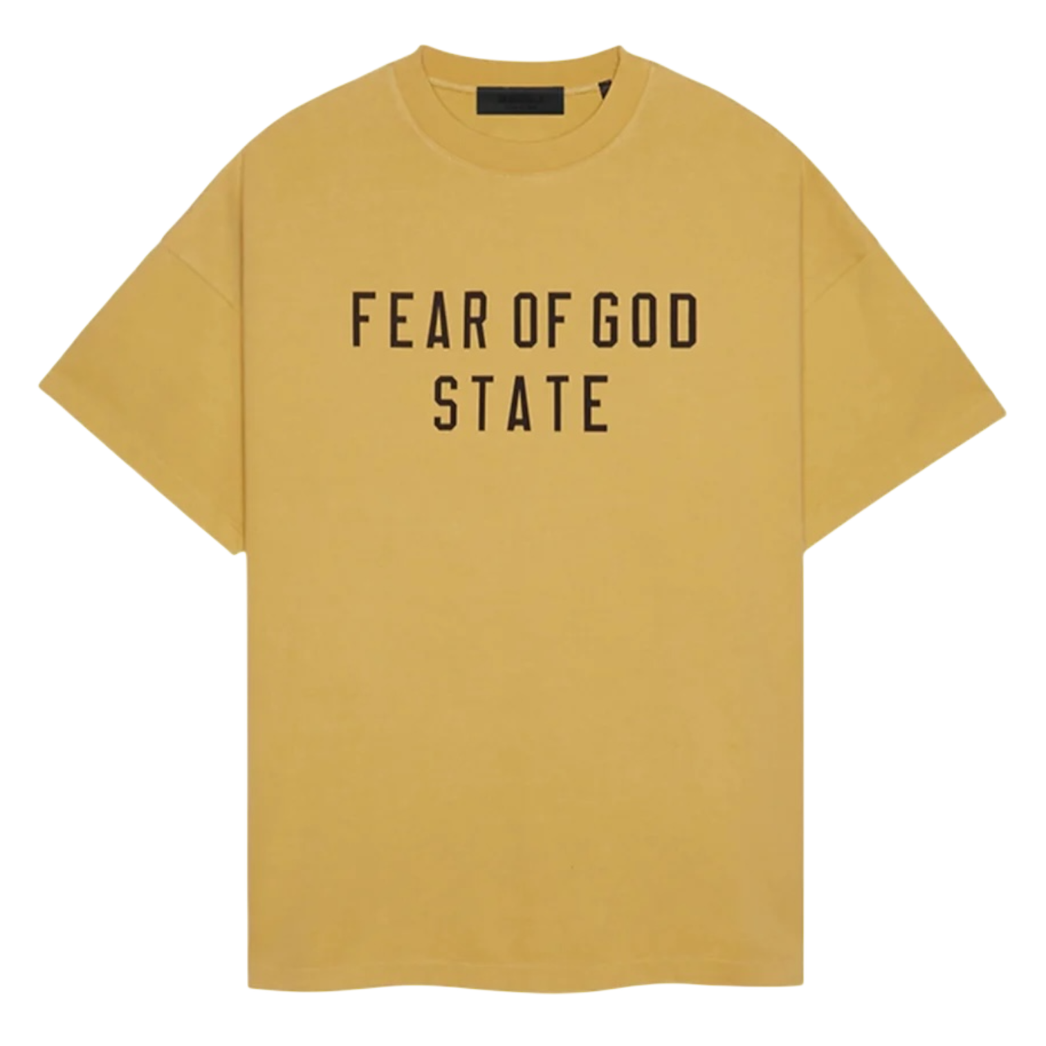 Fear of God Essentials Heavy Crewneck Tee 'Amber' (FW24)