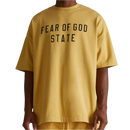 Fear of God Essentials Heavy Crewneck Tee 'Amber' (FW24)
