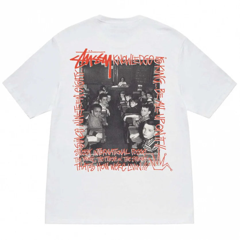 Stussy Classroom Tee White