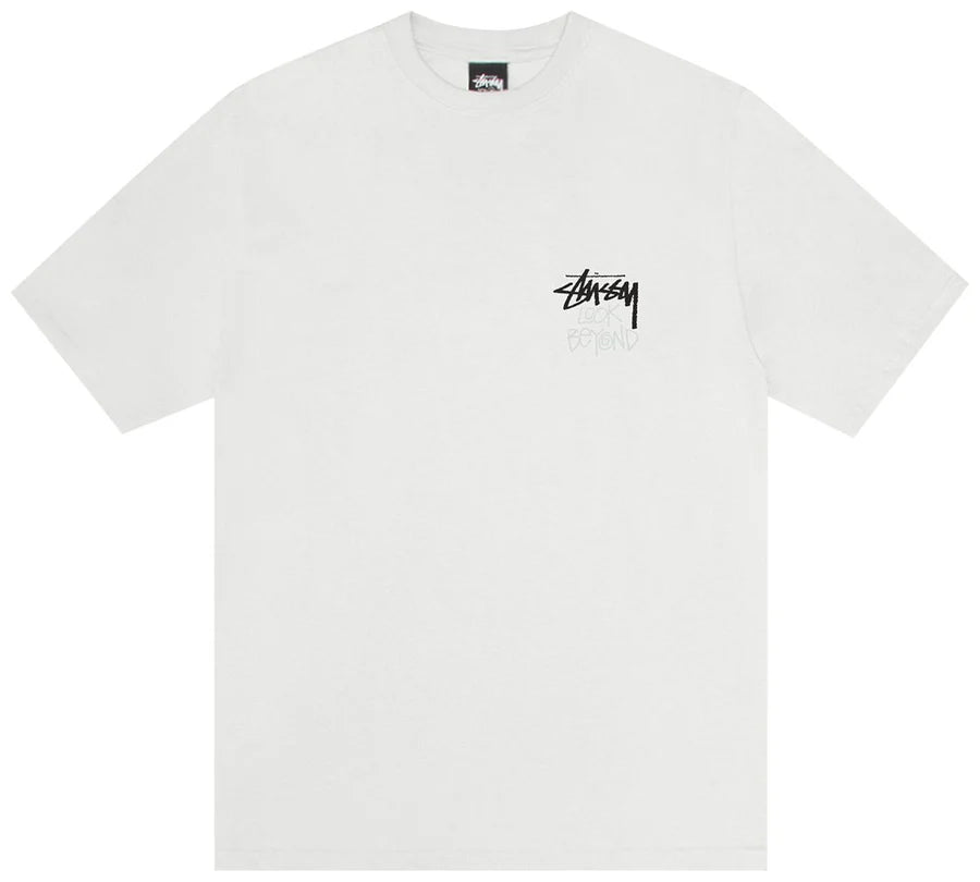 Stussy Look Beyond Pigment Dyed Tee Natural