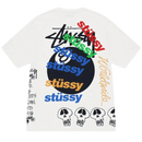 Stussy Test Strike Pigment Dyed Tee White