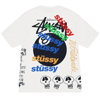 Stussy Test Strike Pigment Dyed Tee White