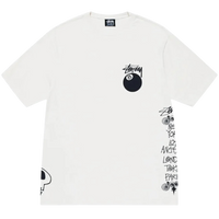 Stussy Test Strike Pigment Dyed Tee White