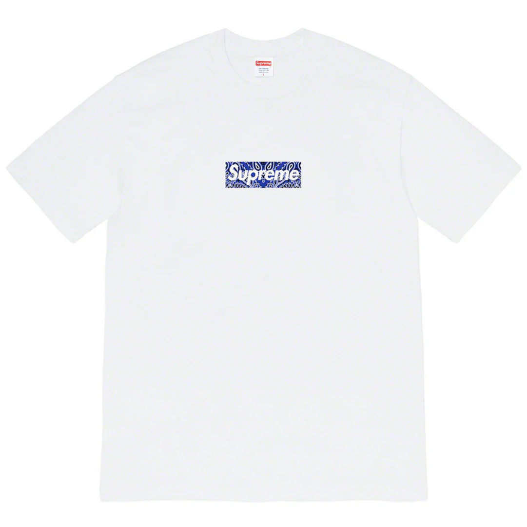 Supreme Bandana Box Logo Tee White (FW19)