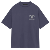 Fear of God Essentials Jersey Crewneck University Logo Tee Marine (FW24)