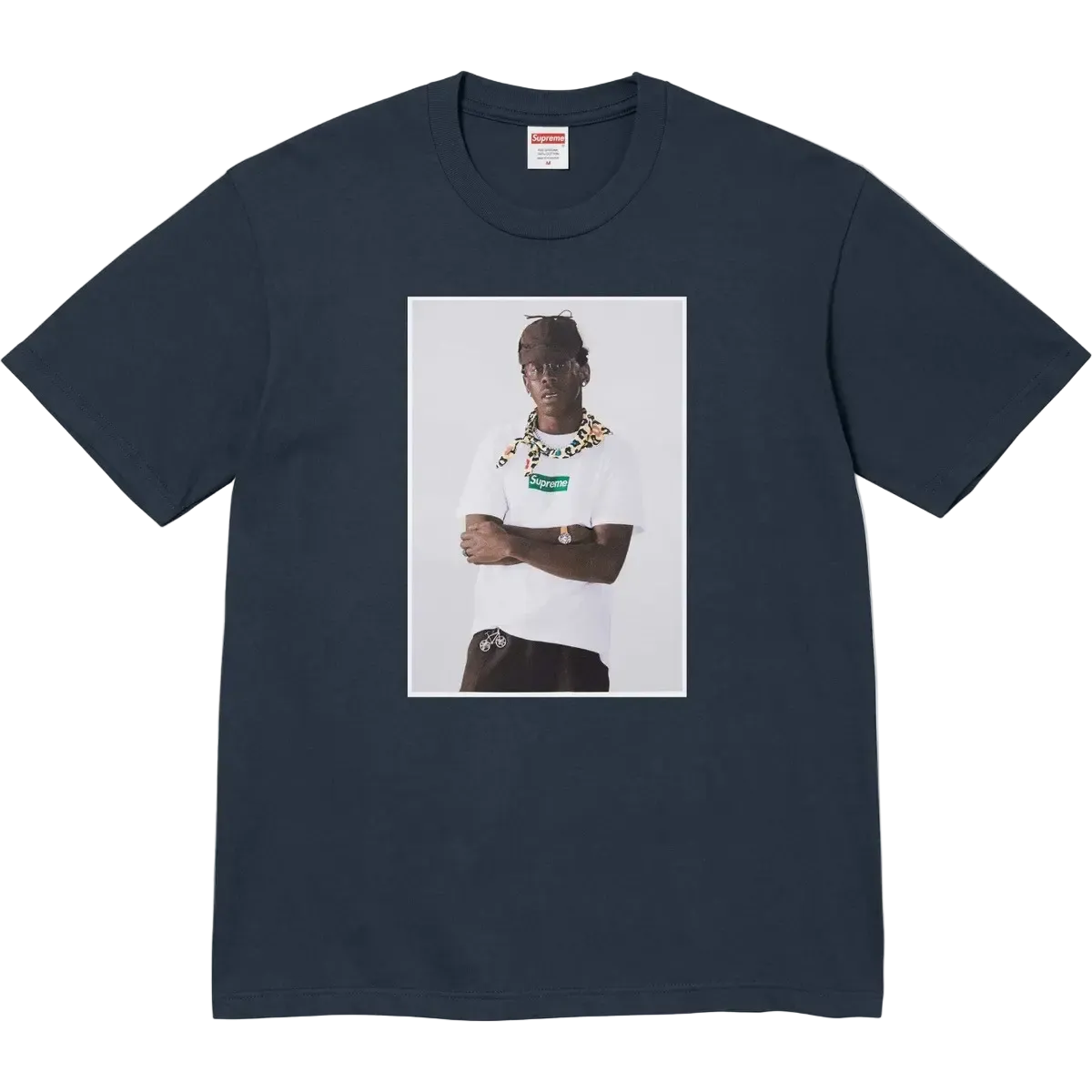 Supreme Tyler, The Creator Tee ‘Navy’ (FW24)