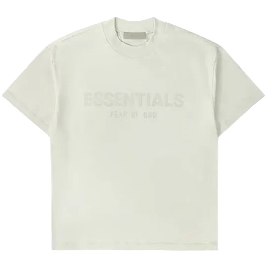 Fear Of God Essentials 3D Logo Tee Mozzarella (FW21)